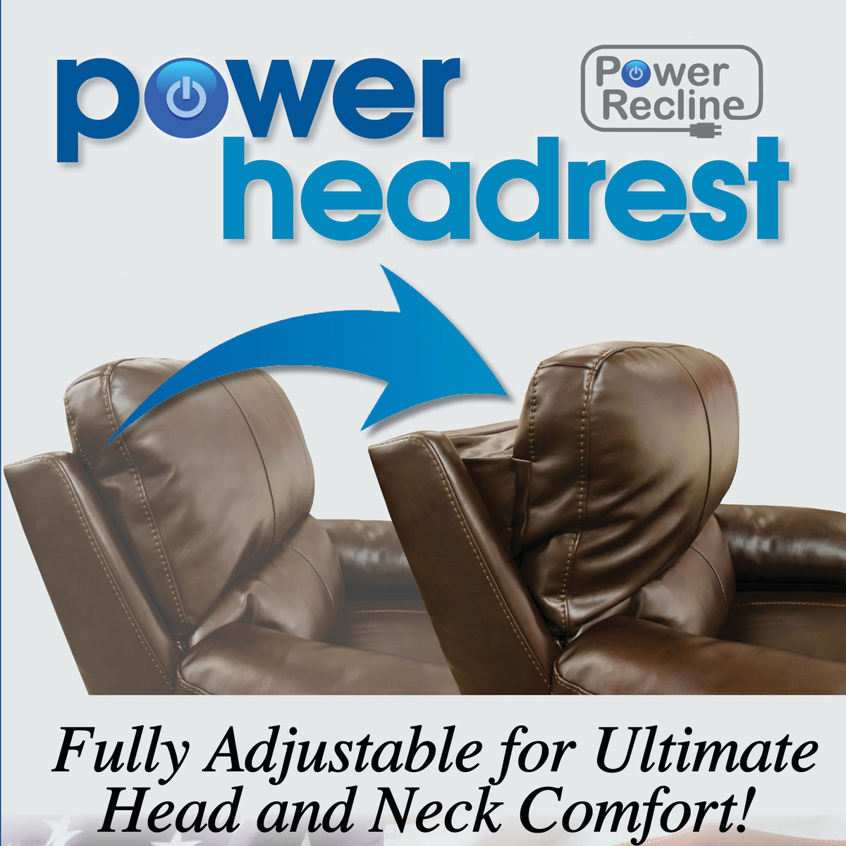 Arezzo - Power Headrest Power Reclining Sofa With Zero Gravity/Extended Ottoman