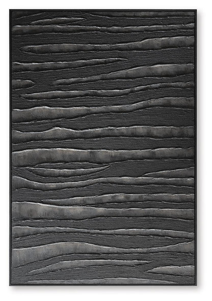 Lynnworth - Wall Art - Black / Brown