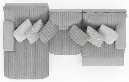 Abraxas - 3 Piece Reclining Sectional