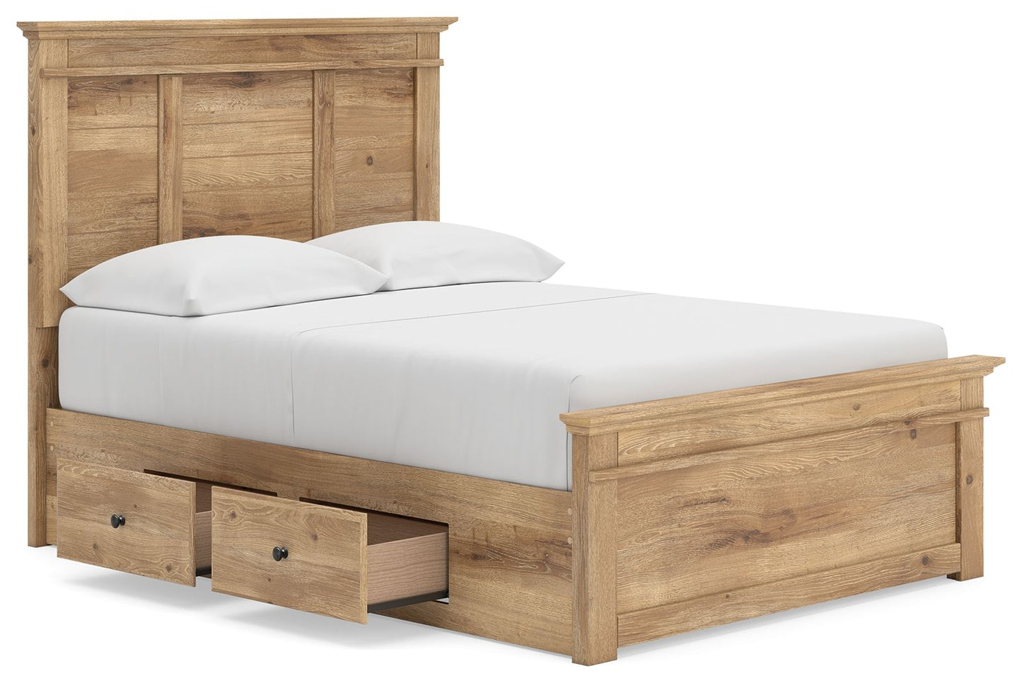 Makidern - Panel Storage Bed