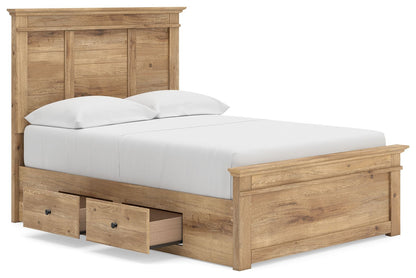 Makidern - Panel Storage Bed