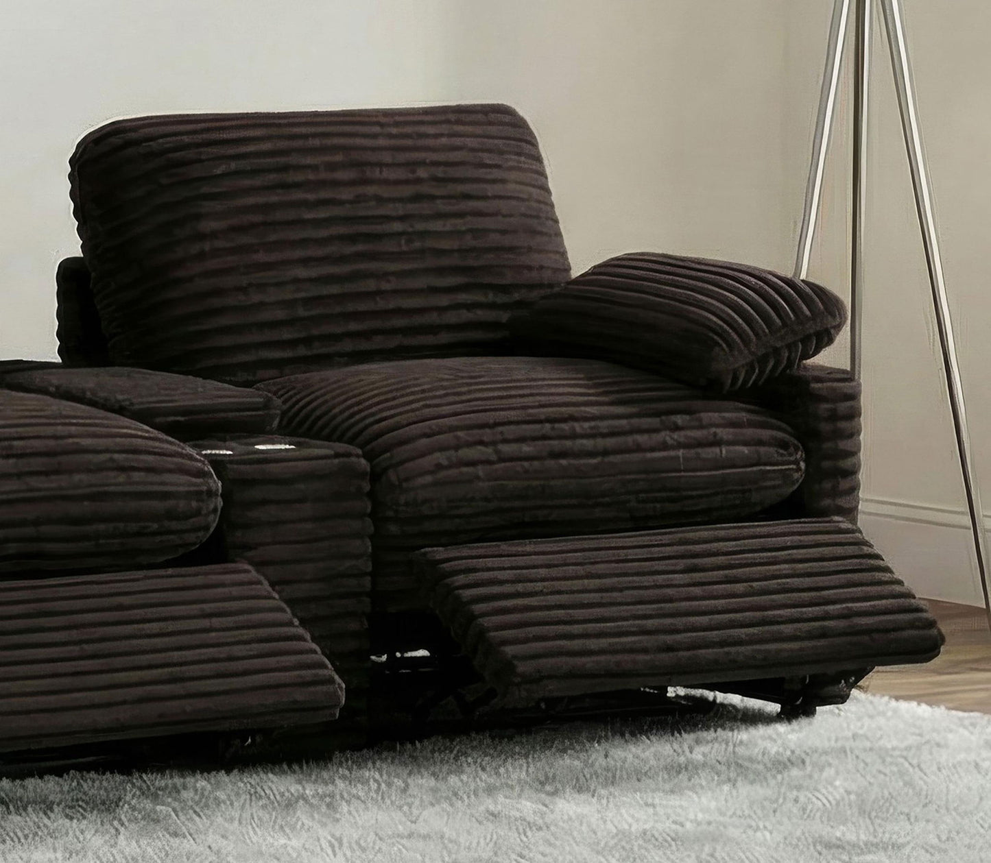 Collins Modular RAF Power Recliner Chocolate Brown