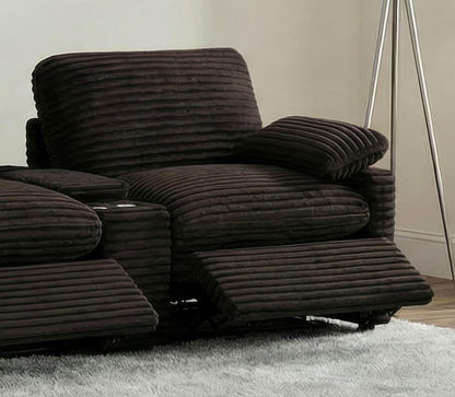 Collins Modular RAF Power Recliner Chocolate Brown