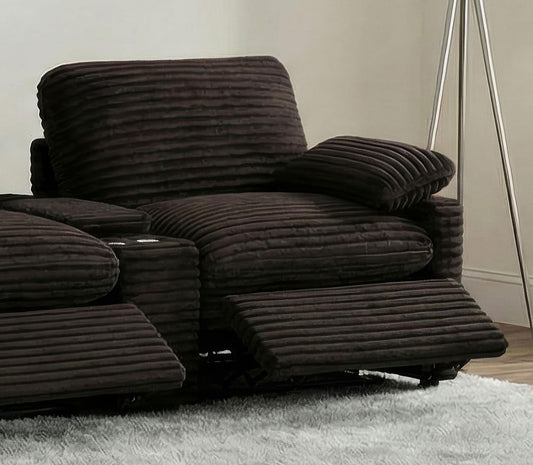 Collins Modular RAF Power Recliner Chocolate Brown