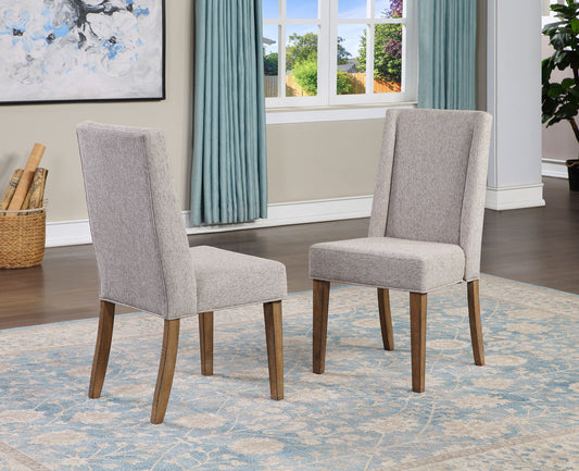 Riverdale - Upholstered Chair - Dark Brown
