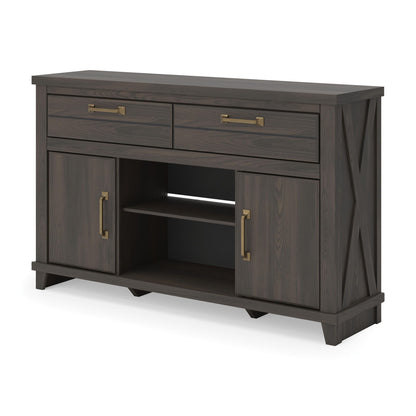 Brazen Valley - TV Stand With Fireplace Option