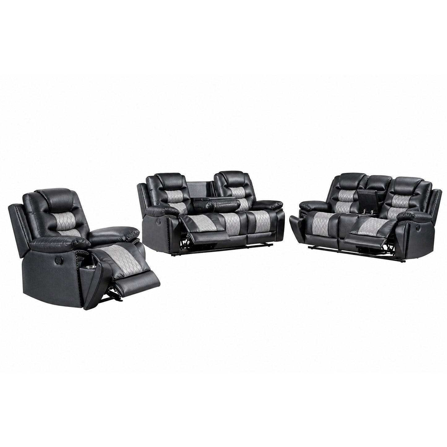 Nikko - Reclining Sofa Set