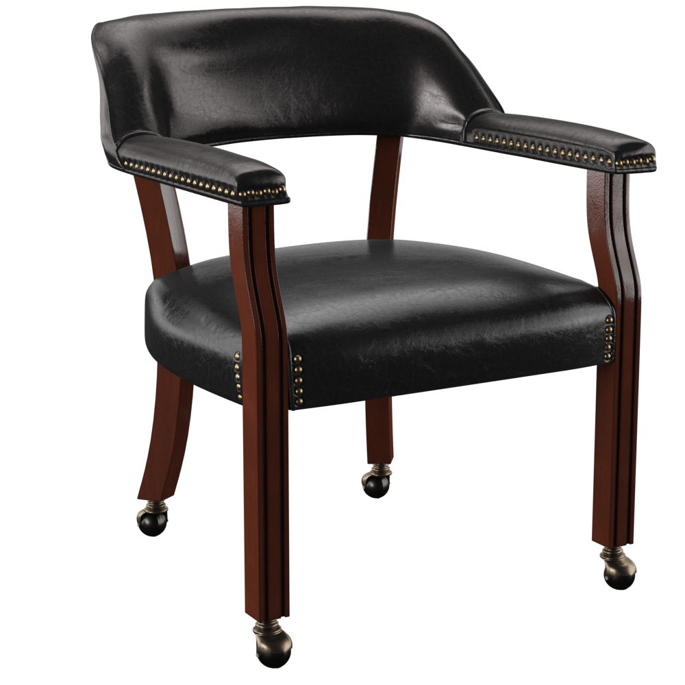 Tournament - Arm Chair With Casters
