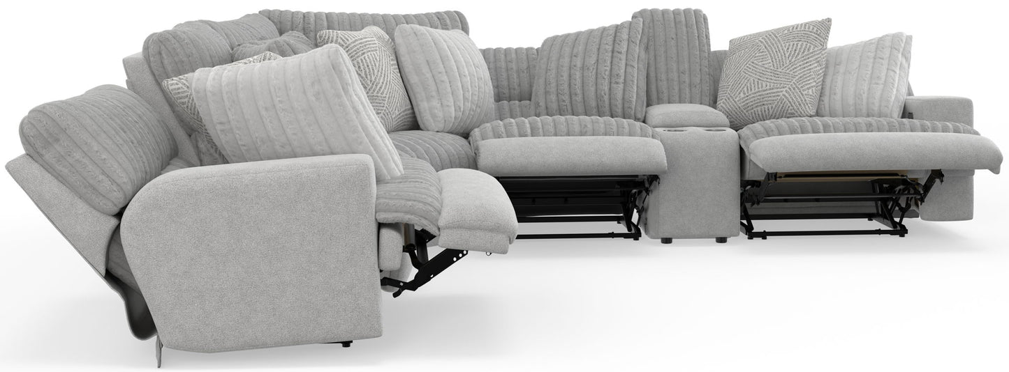 Abraxas - 6 Piece Reclining Sectional