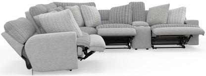 Abraxas - 6 Piece Reclining Sectional