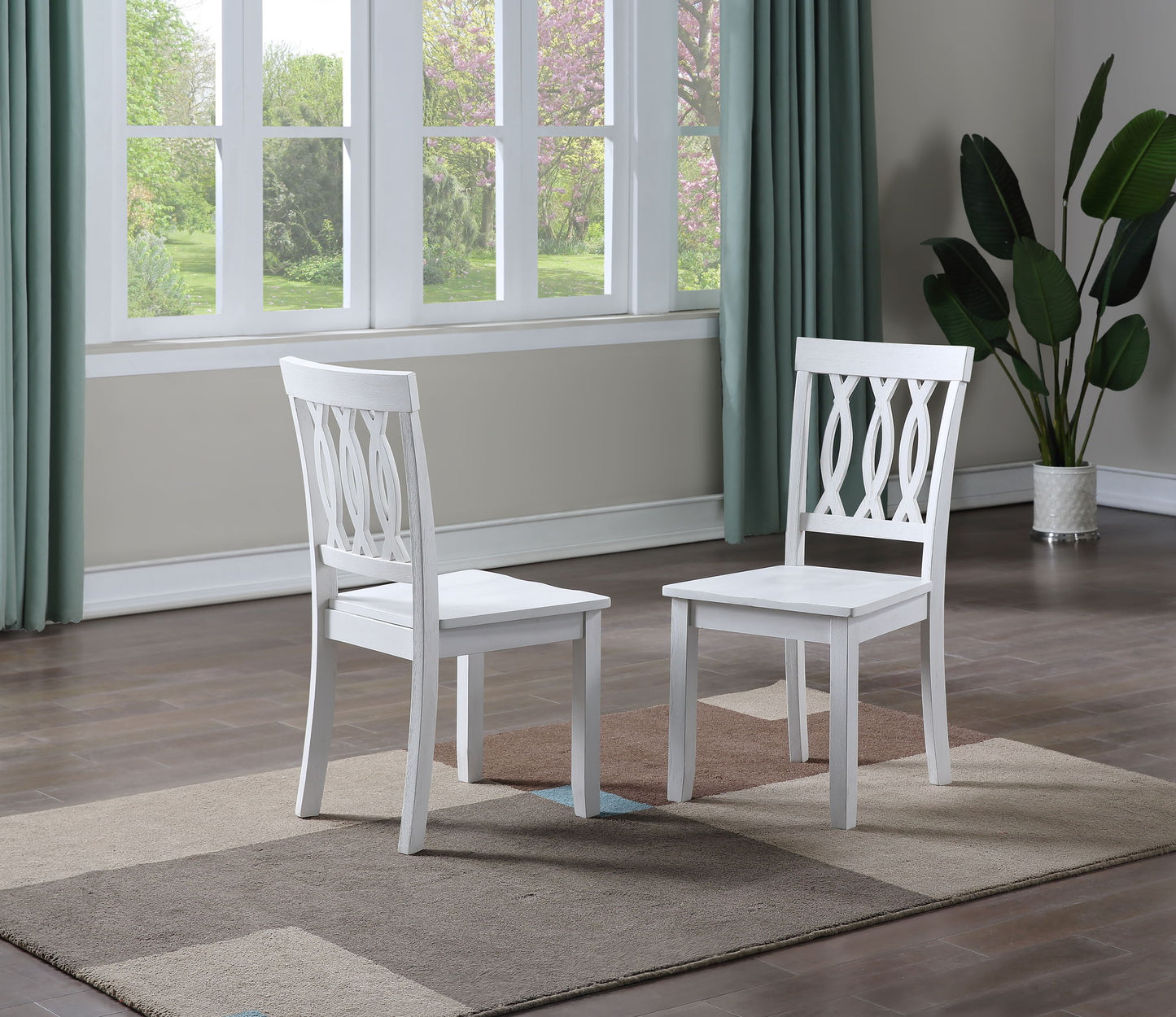 Naples - Side Chair - White