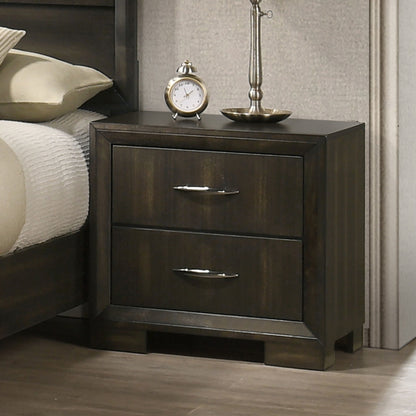 Langston - 2 Drawer Nightstand - Espresso