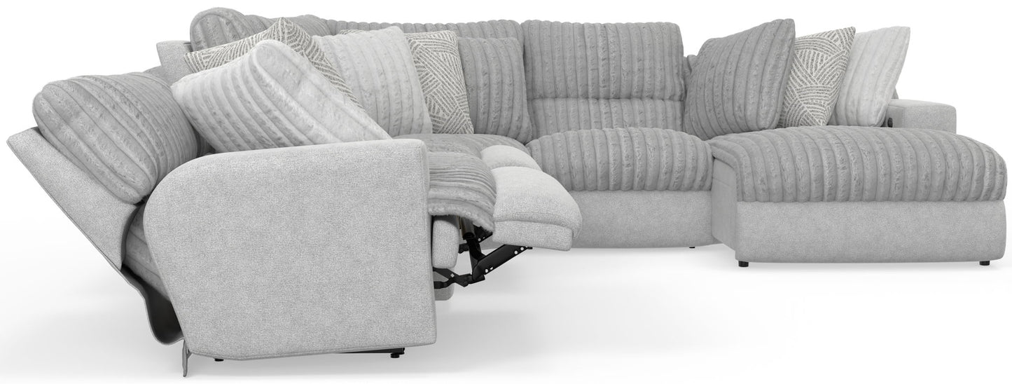 Abraxas - 6 Piece Reclining Sectional