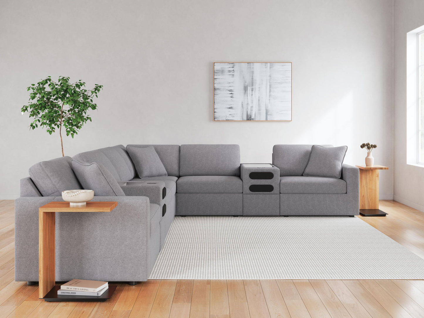 Modmax - Sectional - Granite