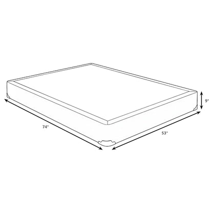 Mercer 9-inch Full Standard Box Spring Foundation