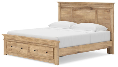 Makidern - Panel Storage Bed