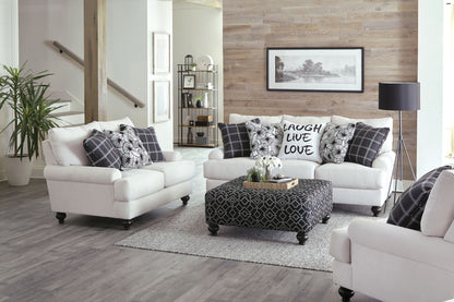 Cumberland - Cocktail Ottoman - Onyx