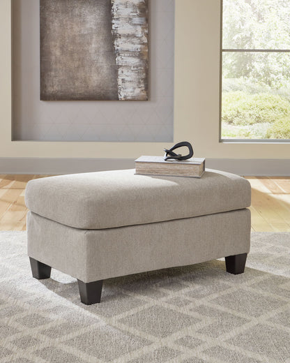 Willarae - 2 Pc. - Chair And A Half, Ottoman - Taupe