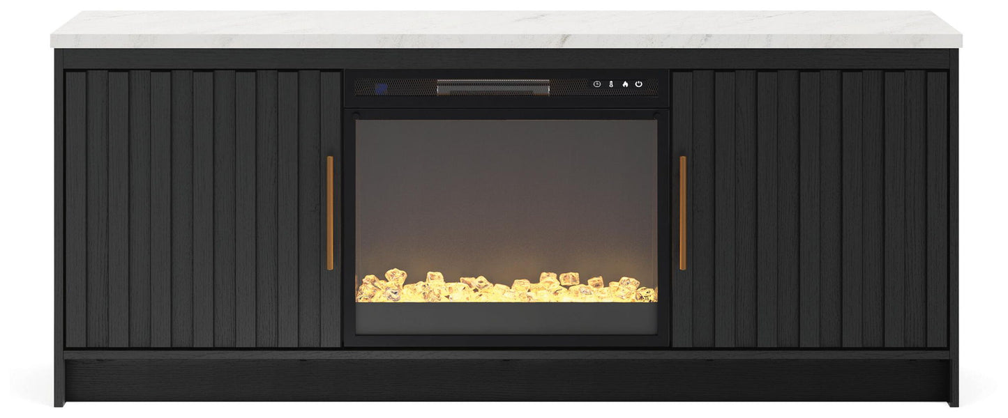 Cadmori - TV Stand With Fireplace Option