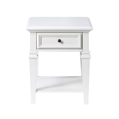 Charlestown - End Table - White