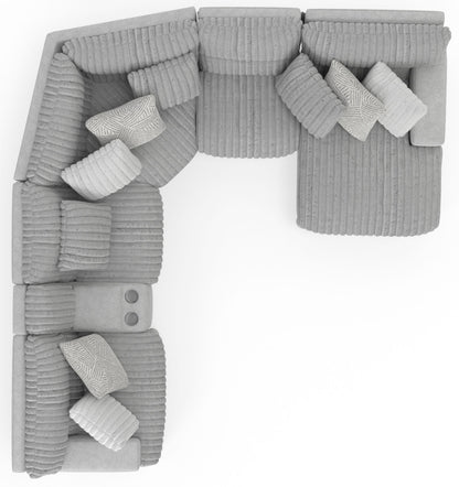 Abraxas - 6 Piece Reclining Sectional