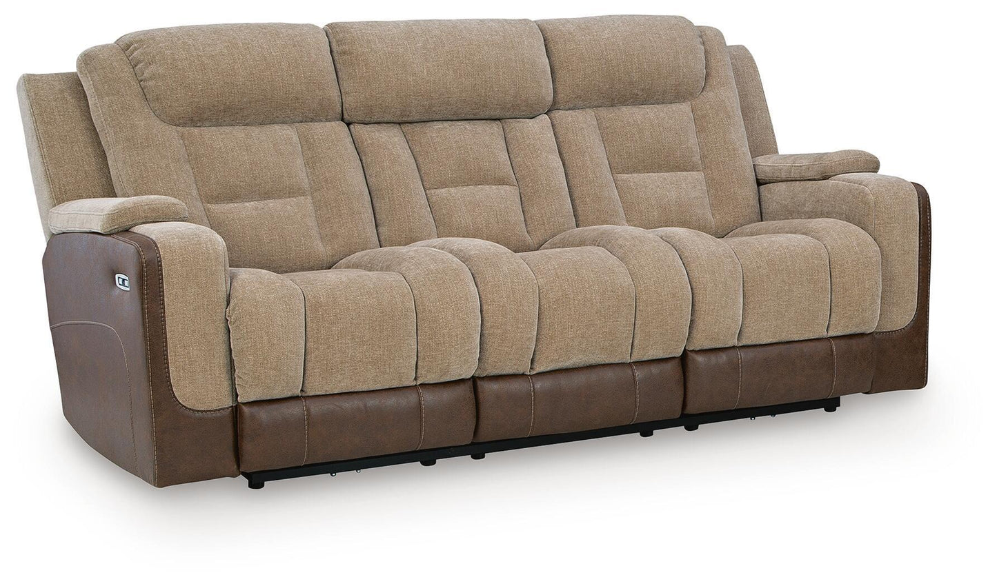 Mixed Motion - Power Reclining Sofa With Adjustable Headrest