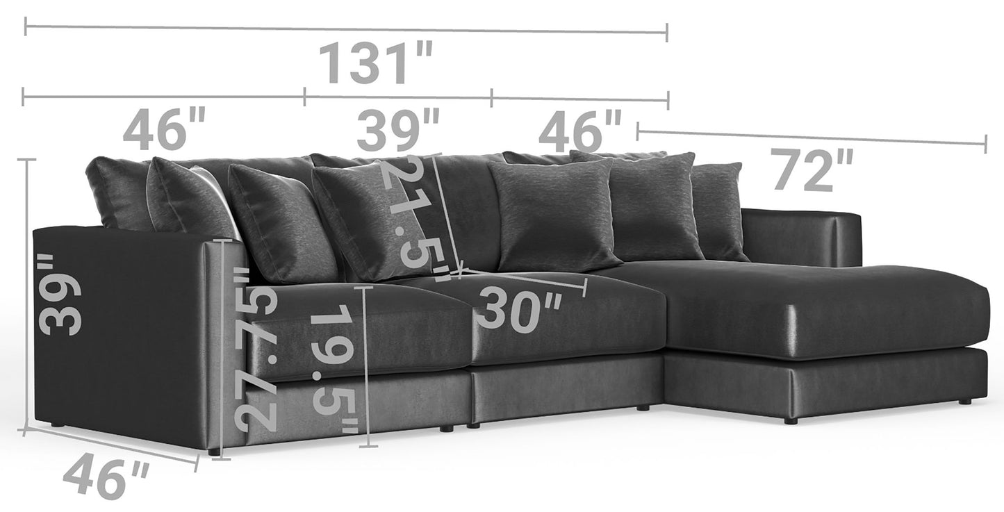 Remington - Modular Sofa - Pine