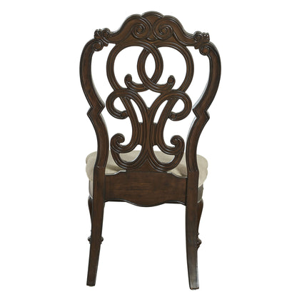 Royale - Side Chair - Dark Brown