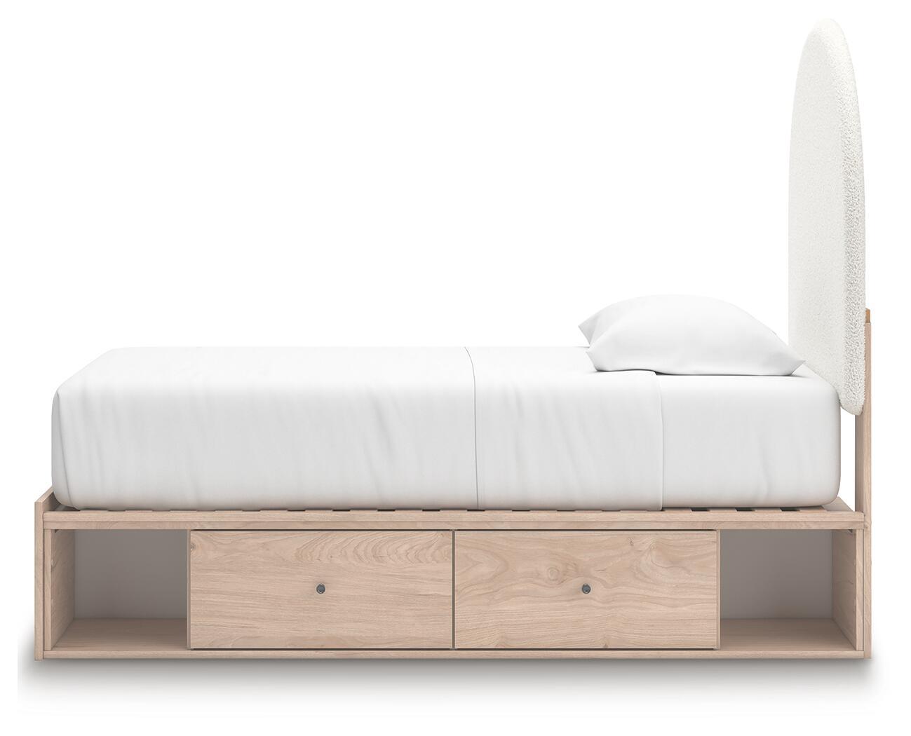 Arloster - Upholstered Panel Bed