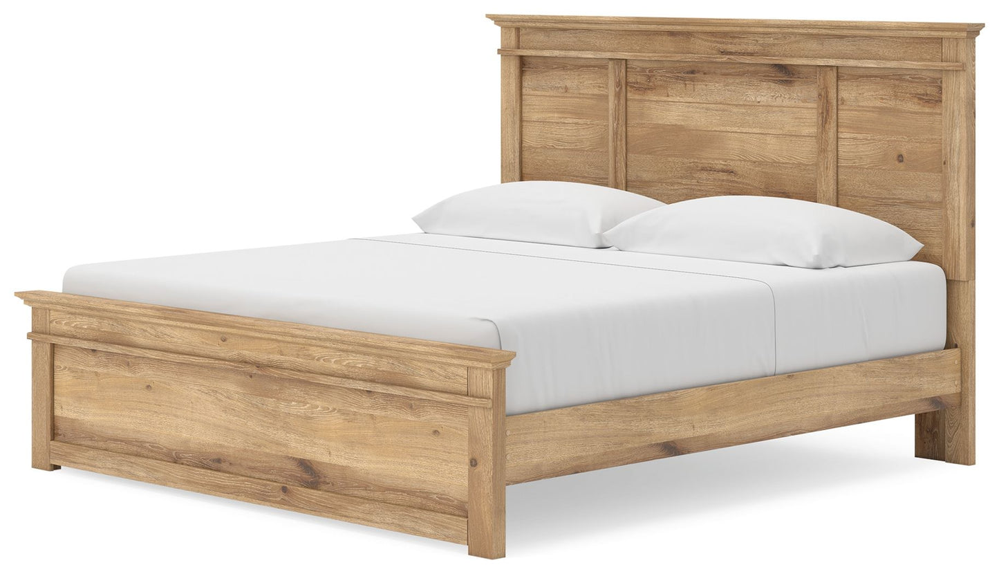 Makidern - Panel Storage Bed