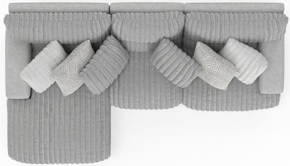 Abraxas - 3 Piece Reclining Sectional