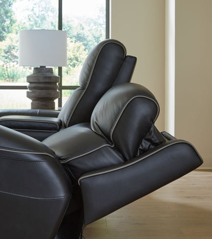 5Z-Comfort - Relaxation - Power Reclining Sofa With Adj Headrest