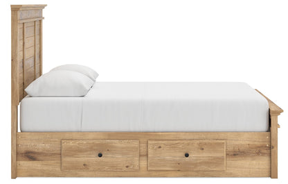 Makidern - Panel Storage Bed
