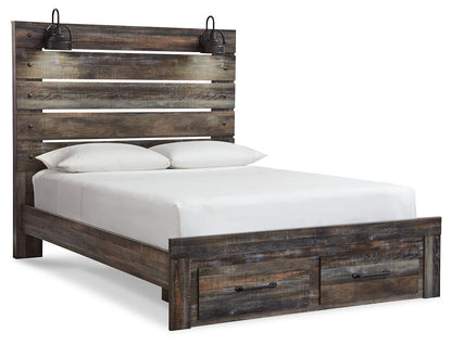 Drystan - Panel Bed