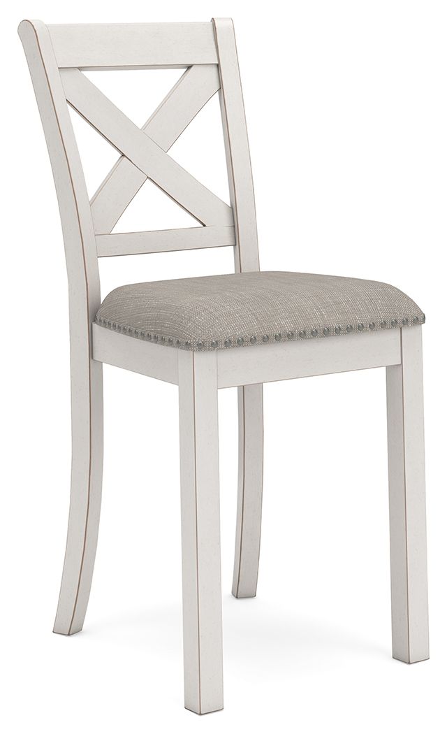Robbinsdale - Upholstered Barstool (Set of 2) - Antique White
