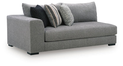 Creston Heights - LAF Corner Chaise - Smolder