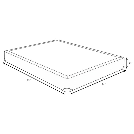 Mercer 9-inch Twin Standard Box Spring Foundation