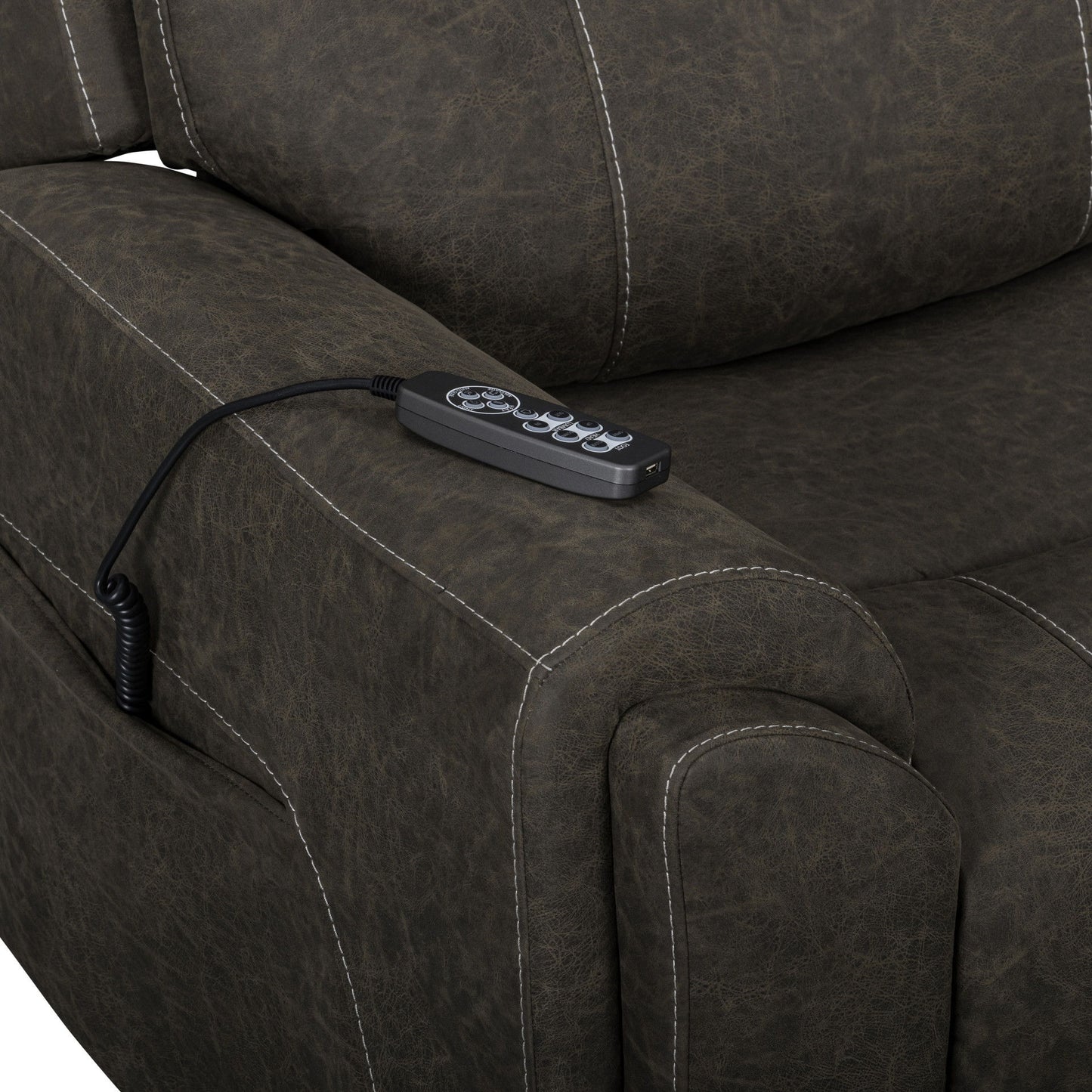 Gaia - Auto Glider Recliner With Power Headrest & Footrest