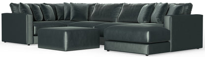 Remington - Modular Sofa And Cocktail Ottoman - Pine