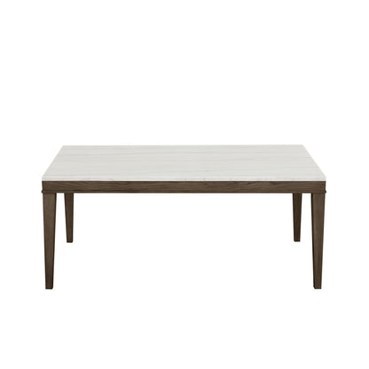 Essence - 70" Rectangle Dining Table With Marble Top