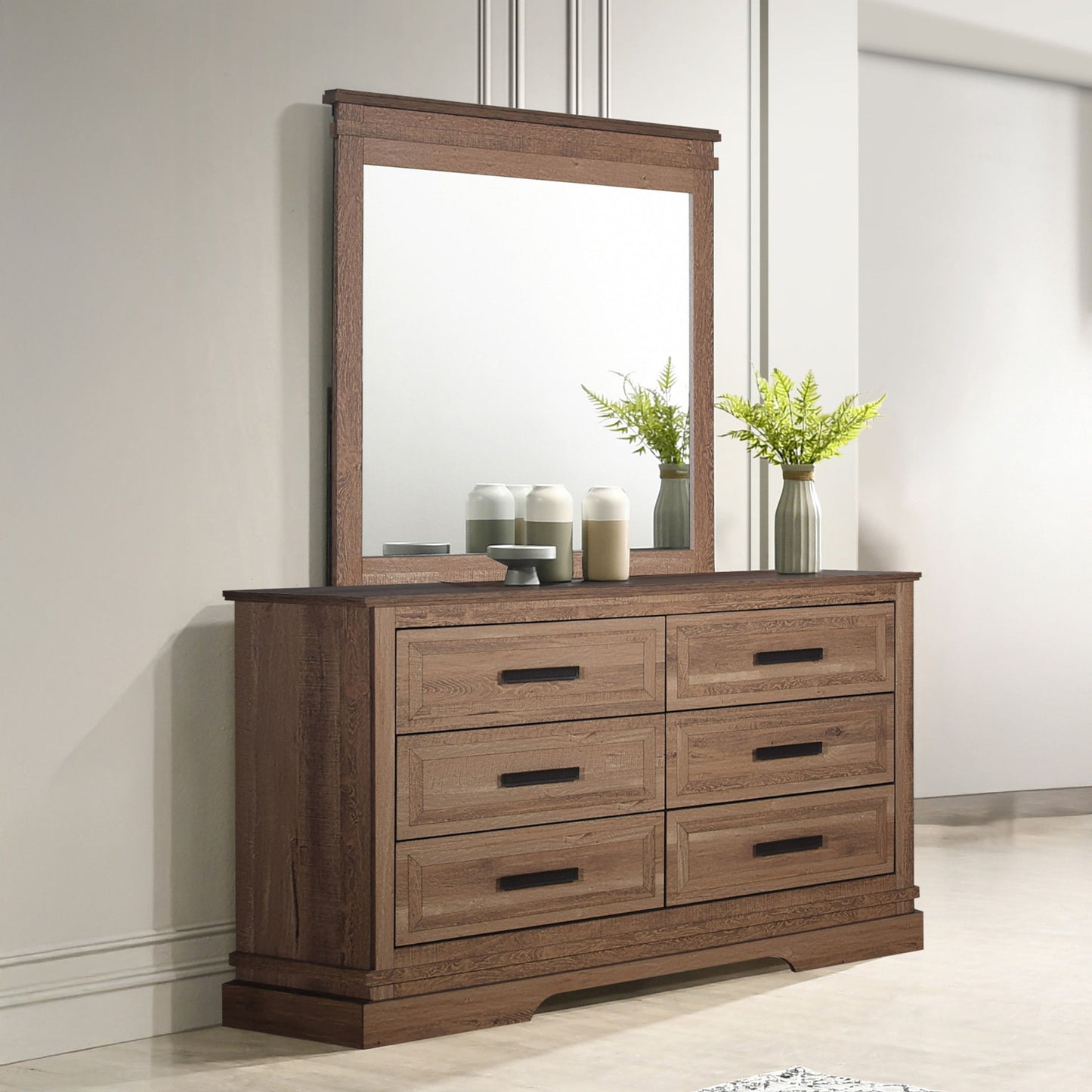 Coventry Hall - Mirror - Pecan