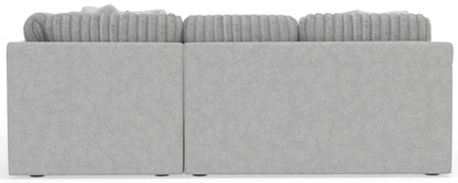 Logan - Upholstered Sectional With Comfort Coil Seating And Accent Pillows Included