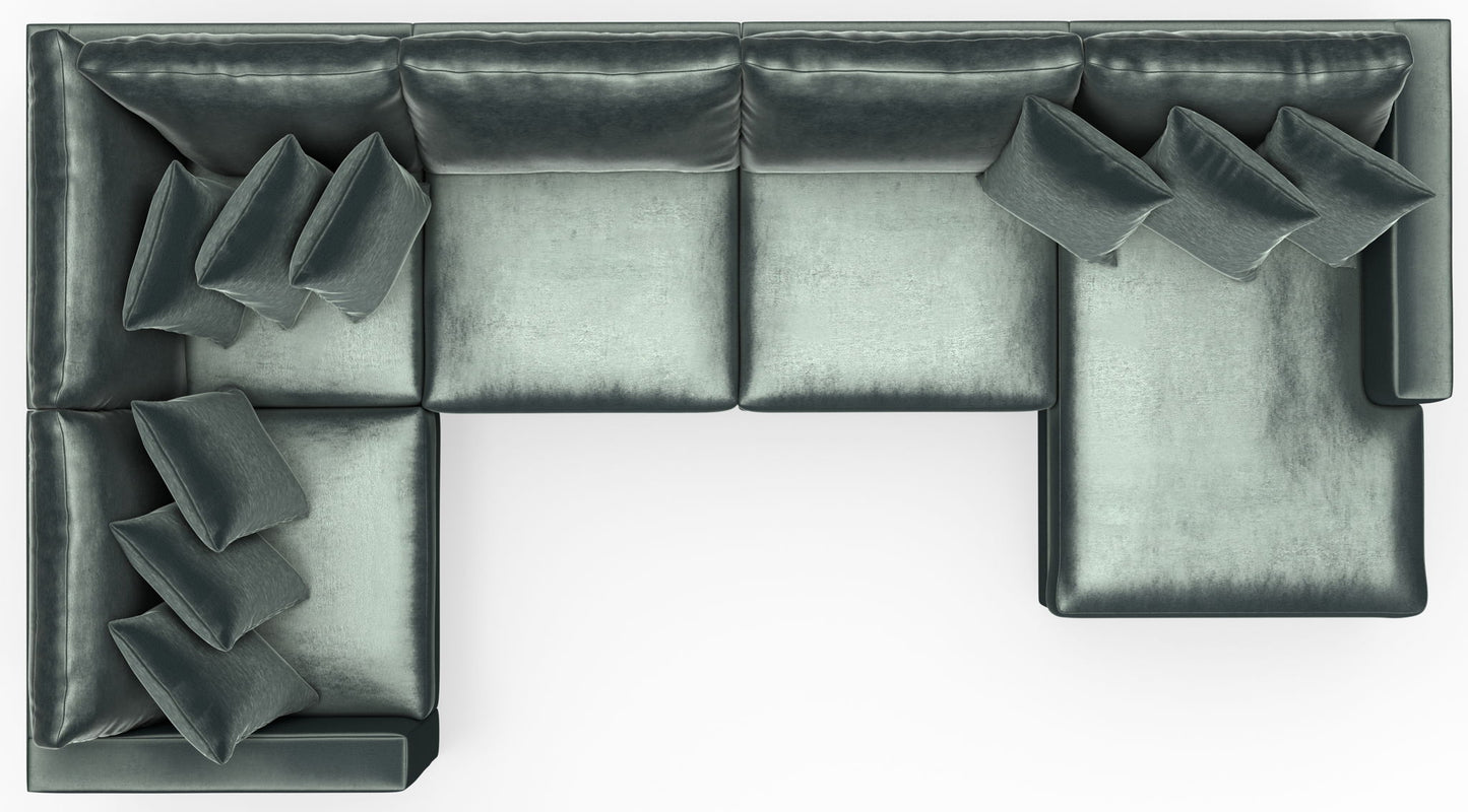 Remington - Modular Sofa - Pine