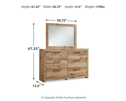 Hyanna - Dresser, Mirror - Tan