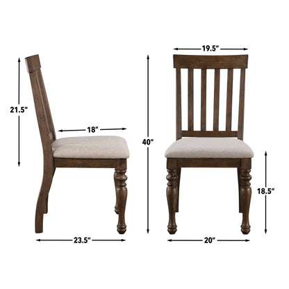 Joanna - Side Chair - Brown