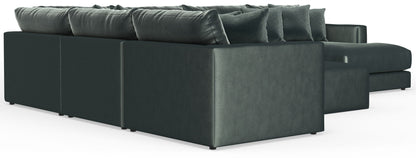 Remington - Modular Sofa And Cocktail Ottoman - Pine