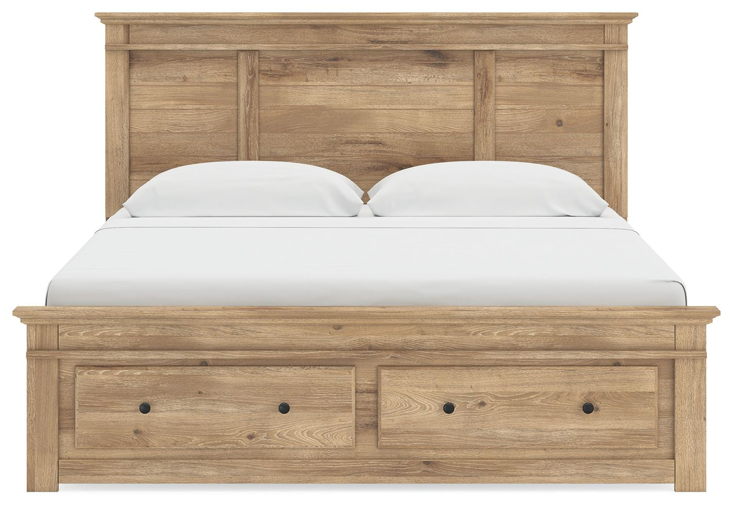 Makidern - Panel Storage Bed
