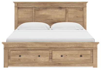 Makidern - Panel Storage Bed