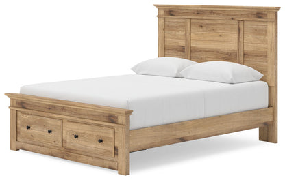 Makidern - Panel Storage Bed