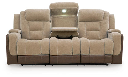 Mixed Motion - Power Reclining Sofa With Adjustable Headrest
